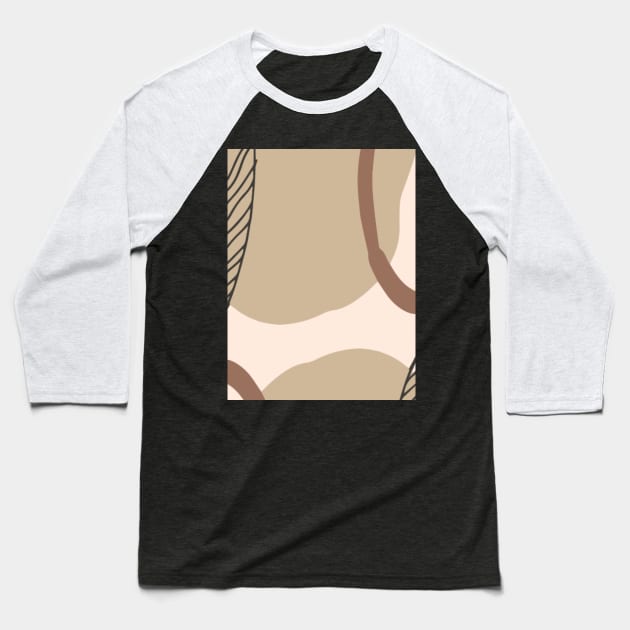 Abstract boho pattern Baseball T-Shirt by Word and Saying